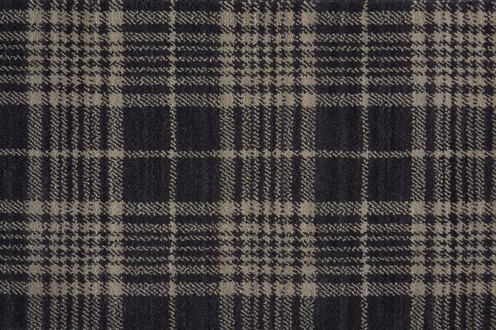 Rugs Done Right Custom Gingham Plaid GINGP Charcoal Rug