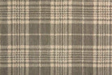 Rugs Done Right Custom Gingham Plaid GINGP Dove Ivory Rug