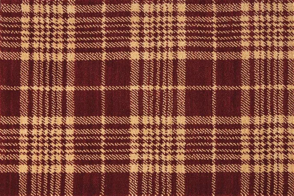 Rugs Done Right Custom Gingham Plaid GINGP Garnet Rug