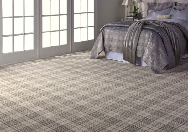 Rugs Done Right Custom Gingham Plaid GINGP Ivory Rug