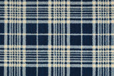 Rugs Done Right Custom Gingham Plaid GINGP Navy Rug