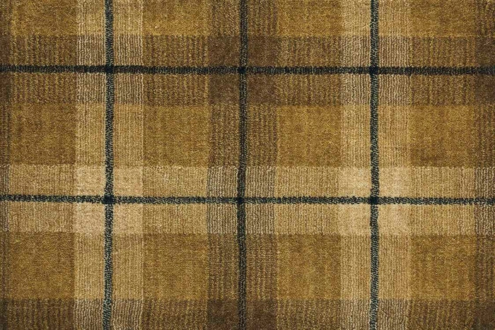 Rugs Done Right Custom Grand Tartan PT48 Gold Rug
