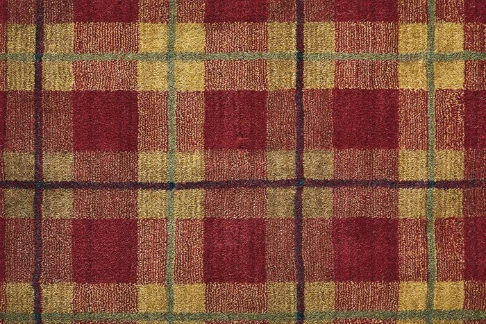 Rugs Done Right Custom Grand Tartan PT48 Red Rug