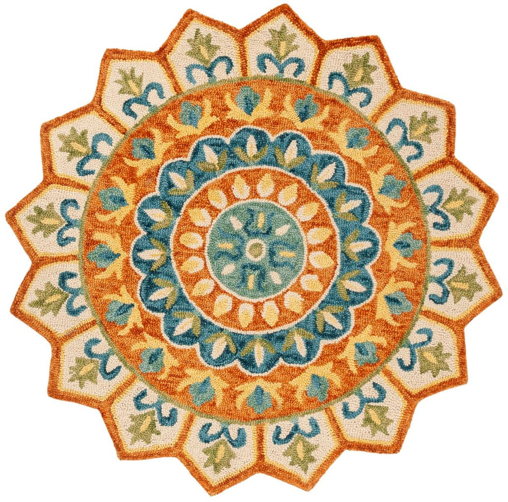 safavieh clearance novelty nov605p rust rug