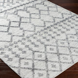 surya napoli npo 2301 white rug