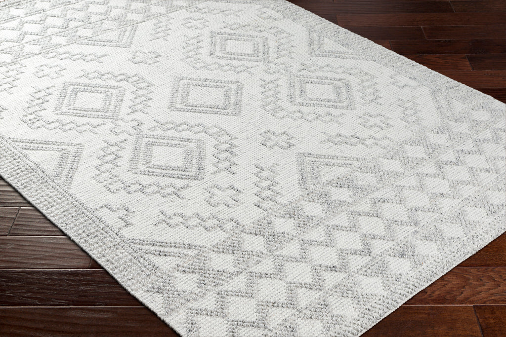 surya napoli npo 2306 white rug