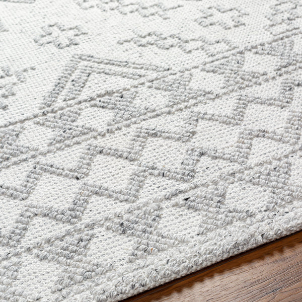 surya napoli npo 2306 white rug