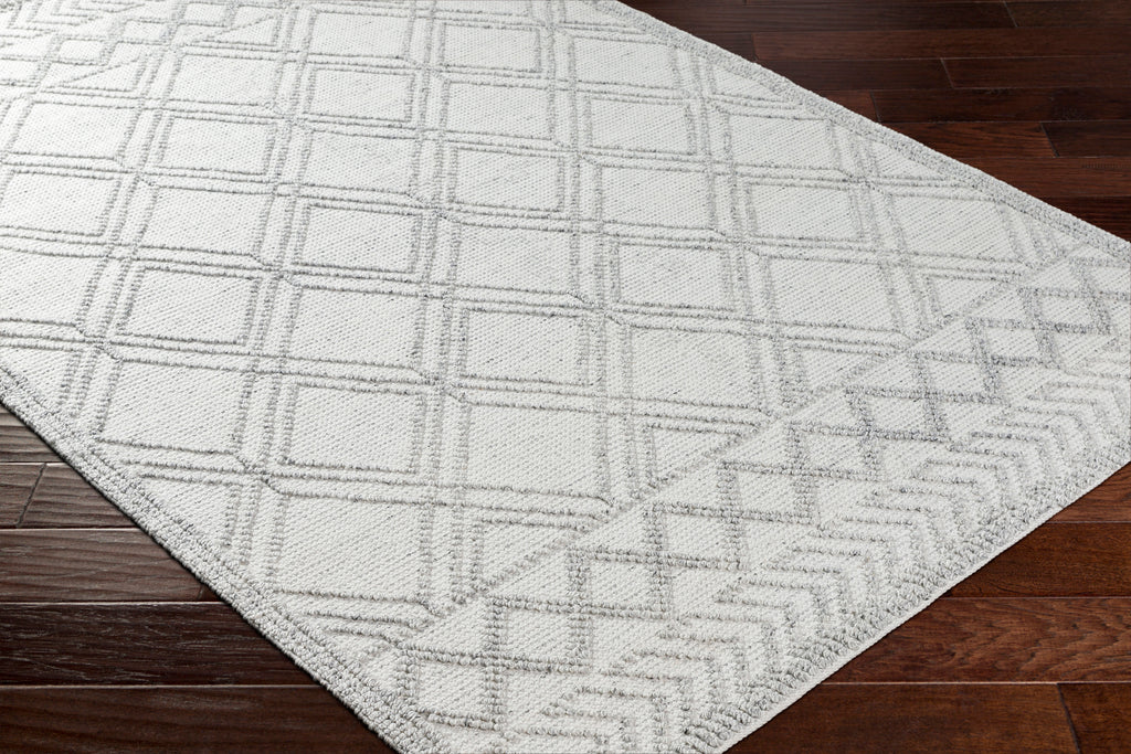 surya napoli npo 2310 white rug
