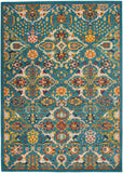 nourison allur alr03 turquoise ivory rug