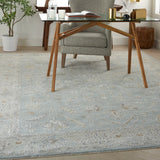 nourison infinite ift05 blue rug