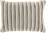 nourison luminescence z2014 pewter pillow