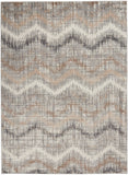 nourison elation etn04 grey ivory rug