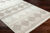 surya new delhi nwh 2301 light grey rug