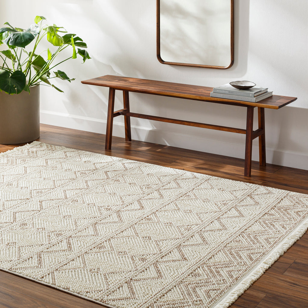surya new delhi nwh 2305 light grey rug