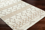 surya new delhi nwh 2309 light grey rug