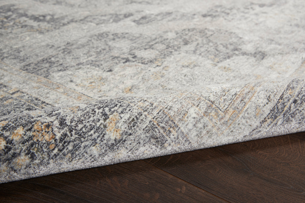 nourison starry nights stn05 charcoal cream rug