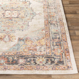 Surya New Mexico Denim Rug | Burnt Orange Rugs | Rugs Done Right 