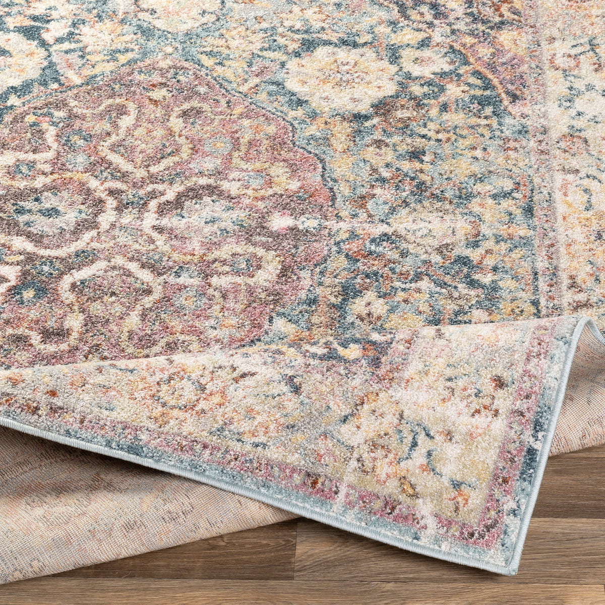 Surya New Mexico Denim Rug | Traditional Rugs | Rugs Done Right 