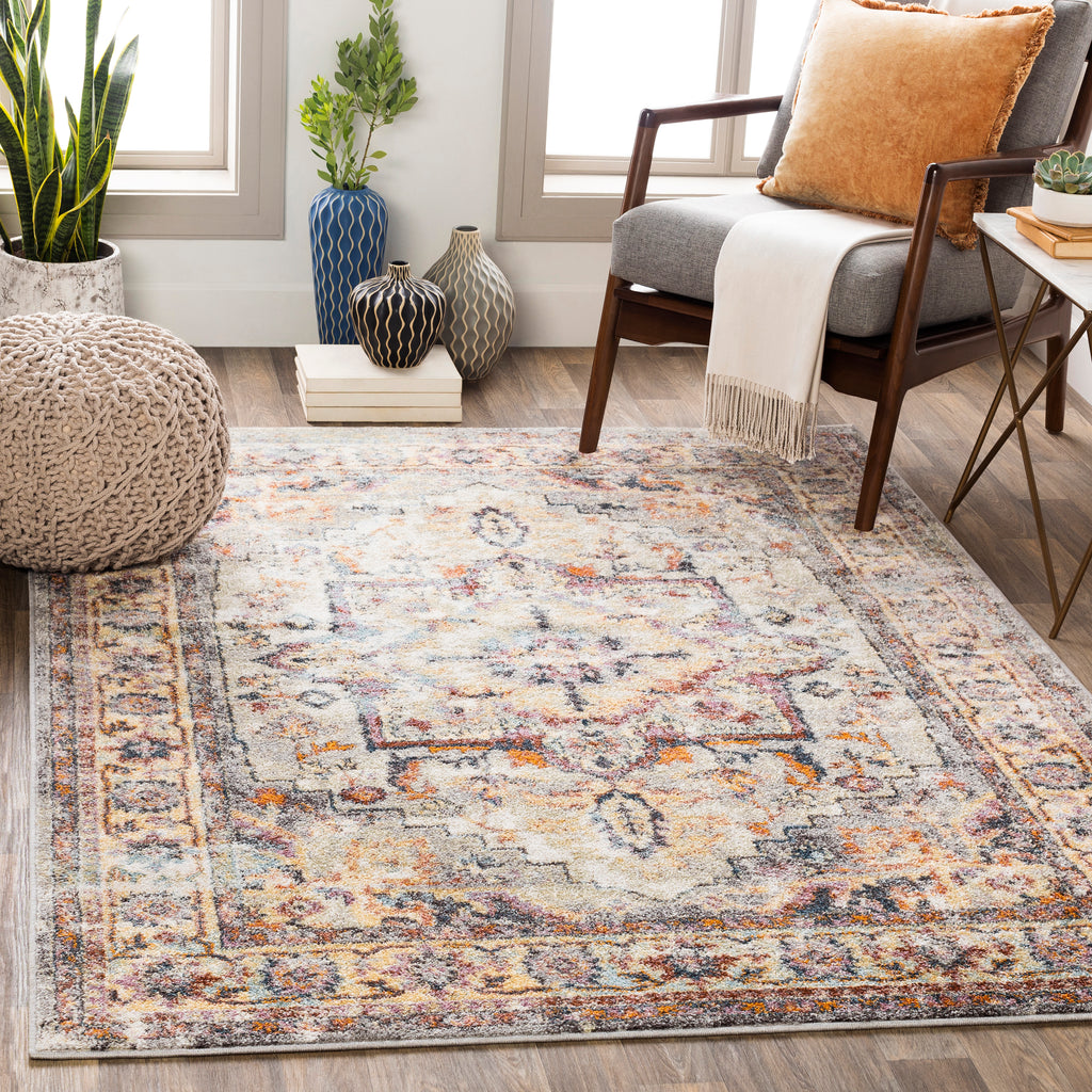 surya new mexico nwm 2305 bright orange rug