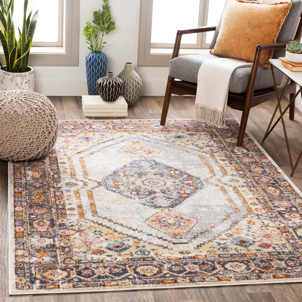 surya new mexico nwm 2306 bright orange rug