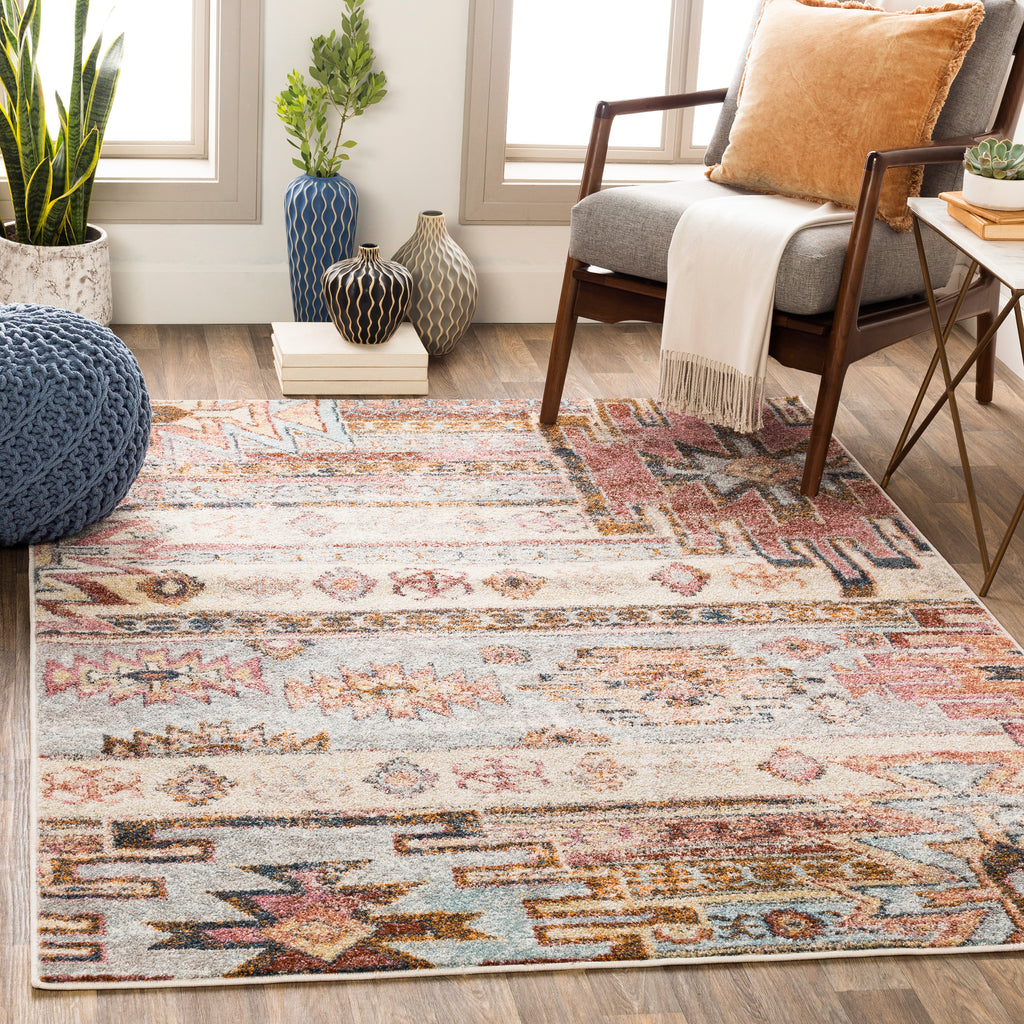 surya new mexico nwm 2311 light gray rug