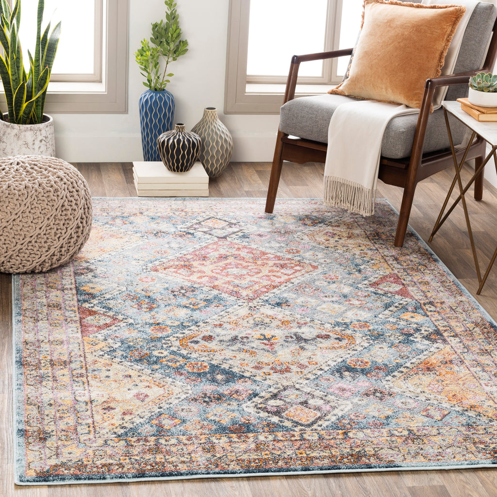 surya new mexico nwm 2314 denim rug