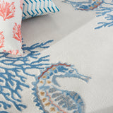 nourison seaside sds03 ivory multi rug