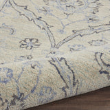 Nourison Clearance Jazmine JAZ03 Ivory/Blue Rug
