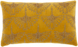nourison sofia az534 gold pillow
