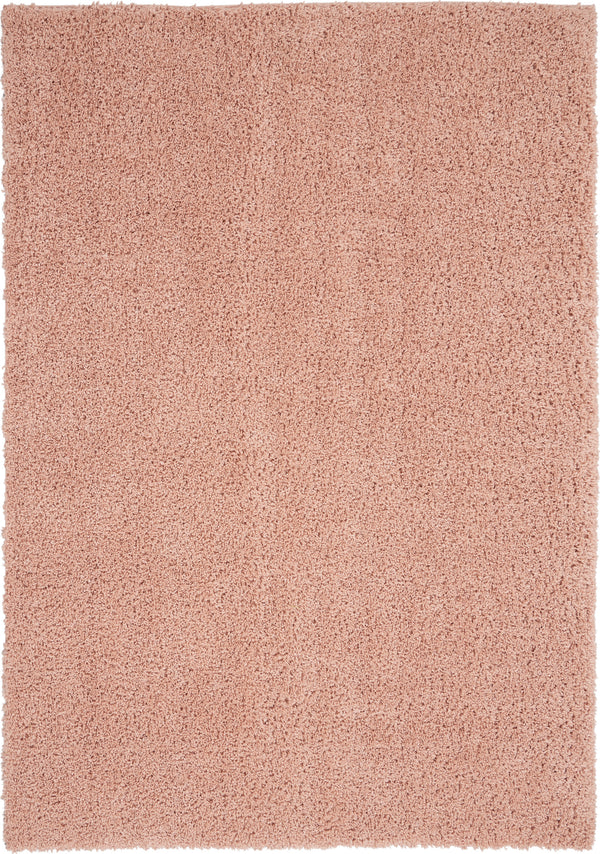 nourison malibu shag msg01 blush rug