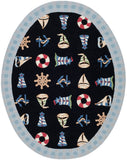 Safavieh Clearance Chelsea HK239B Black Rug