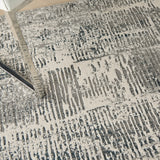 nourison ma90 uptown upt03 ivory grey rug