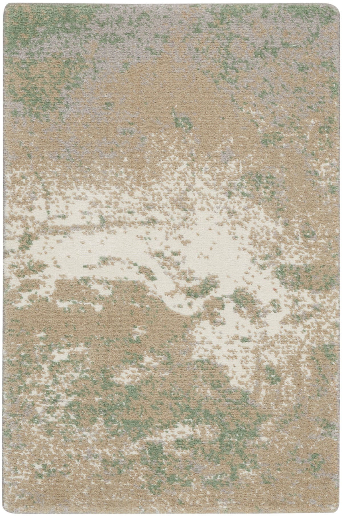 nourison twilight twi06 ivory green rug