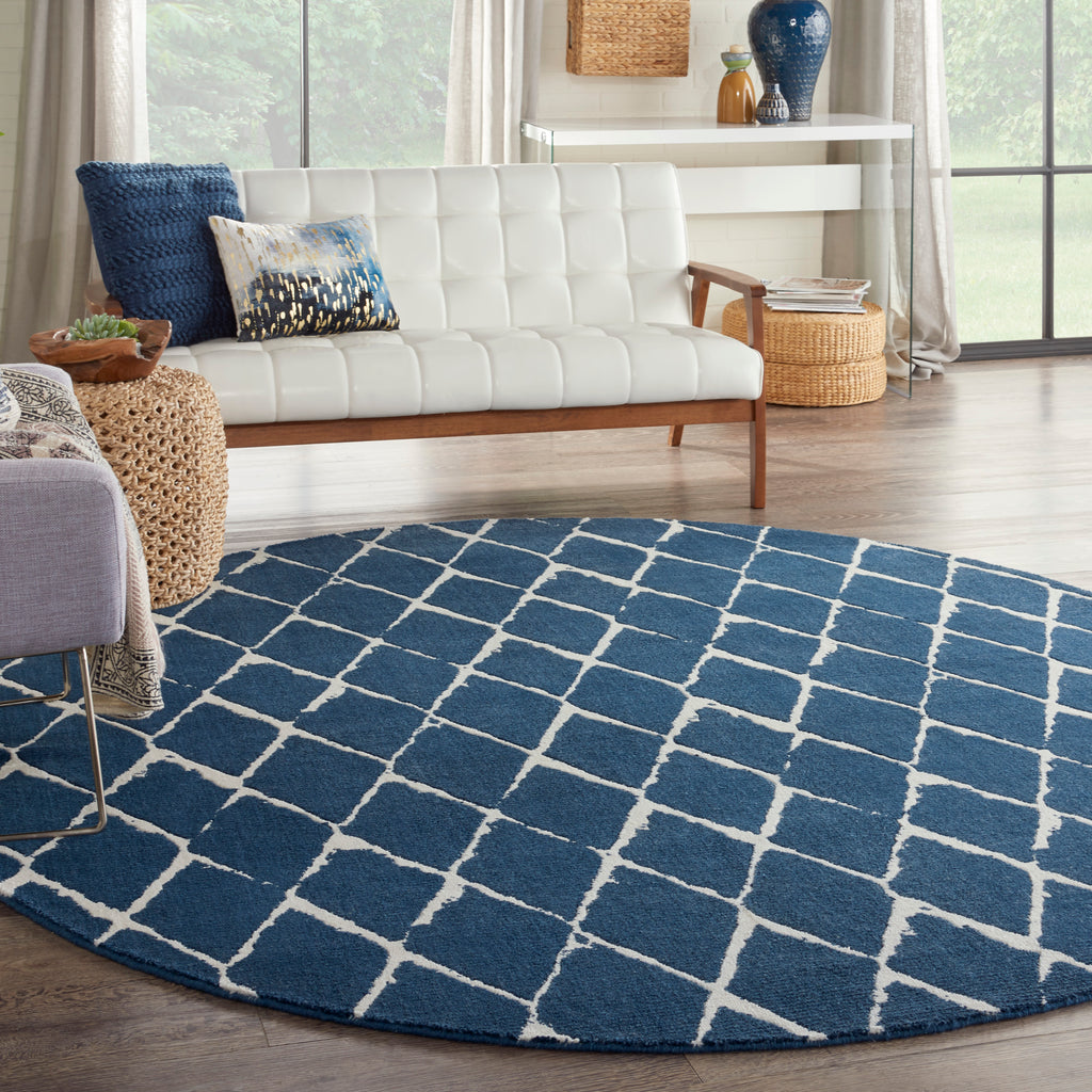 nourison twilight twi15 navy rug