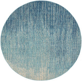 nourison passion psn09 navy light blue rug