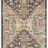 nourison soraya sor04 charcoal multi rug