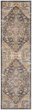nourison soraya sor04 charcoal multi rug