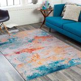 surya olivia olv 2306 sky blue rug