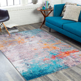 surya olivia olv 2307 bright orange rug