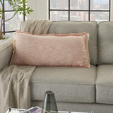 nourison life styles sh020 blush pillow