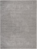 nourison malibu shag msg01 silver grey rug