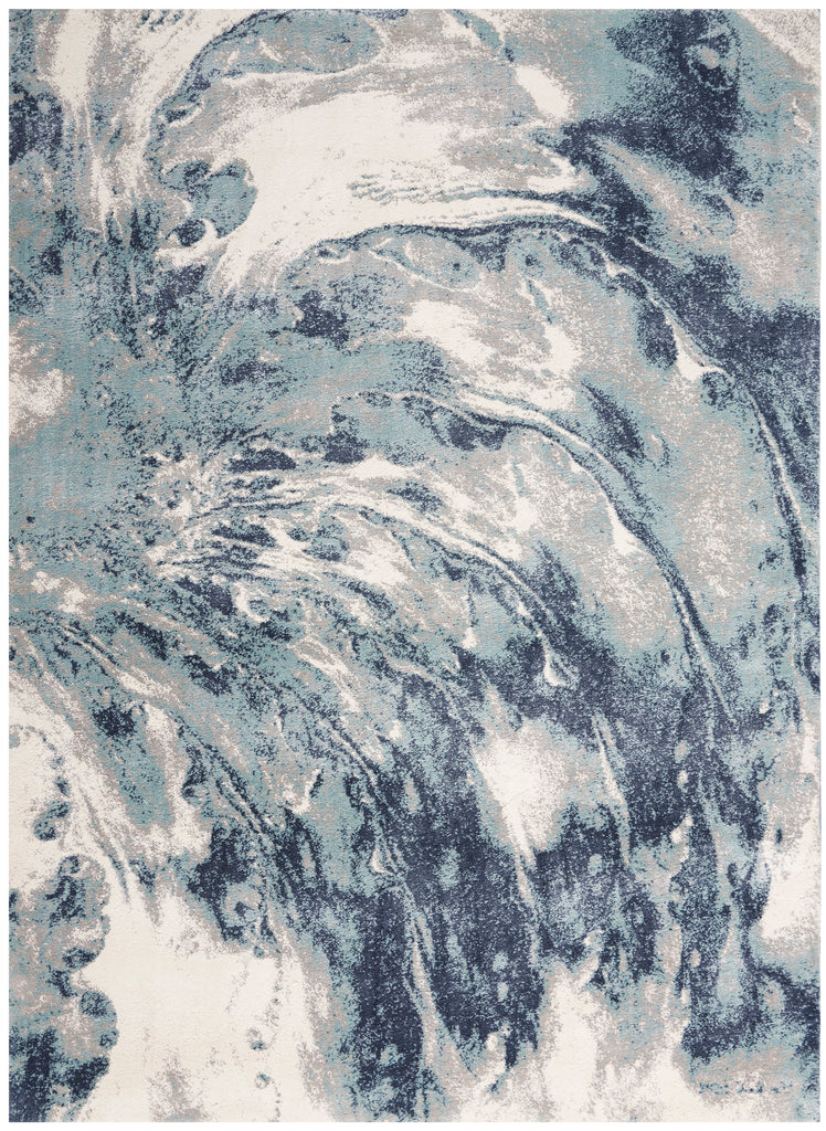 nourison american manor amr03 blue ivory rug
