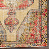 surya one of a kind ooak 1095 red rug