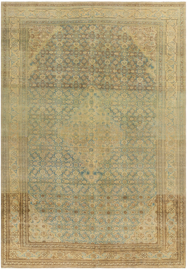 surya one of a kind ooak 1245 light blue rug
