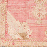 surya one of a kind ooak 1363 pink rug