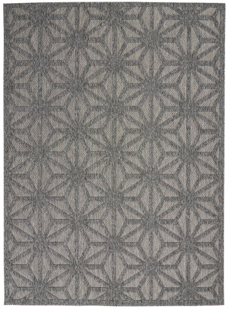 nourison cozumel czm01 dark grey rug
