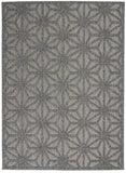 nourison cozumel czm01 dark grey rug