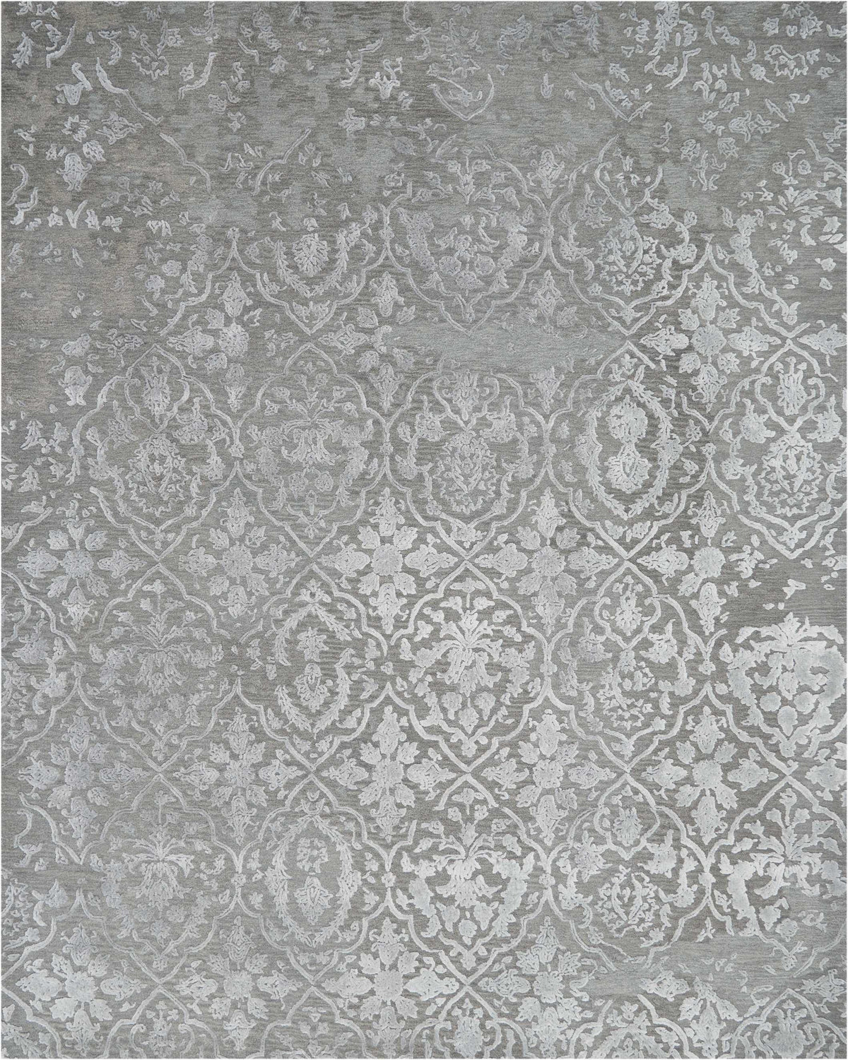 Nourison Clearance Opaline OPA14 Charcoal/Silver Rug