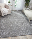 Nourison Clearance Opaline OPA14 Charcoal/Silver Rug