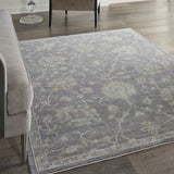 nourison infinite ift04 charcoal rug